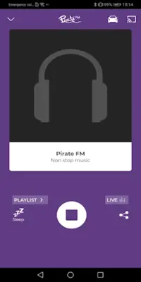 Pirate FM android App screenshot 1