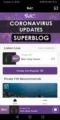 Pirate FM android App screenshot 2